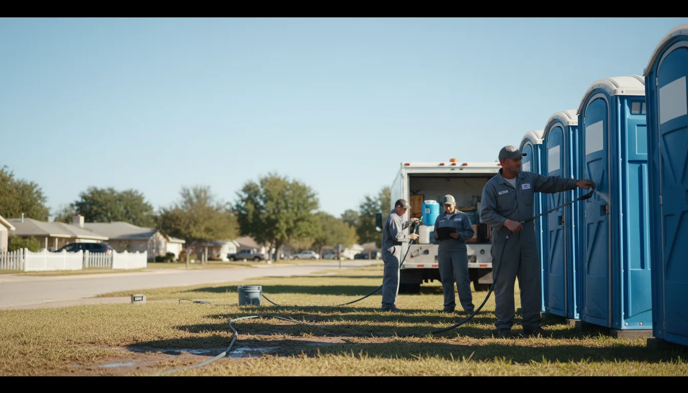 Long-Term Portable Toilet Rental in Winona, TX near me